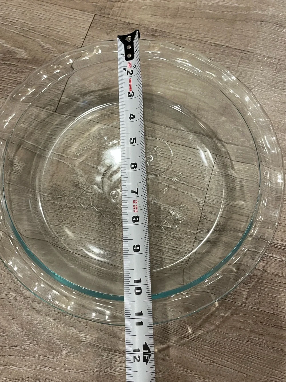 Pyrex clear glass